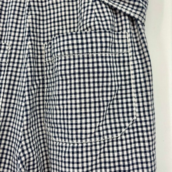 Anthropologie Tie Waist Gingham TrousersCartonnier Size 2 - Picture 10 of 16